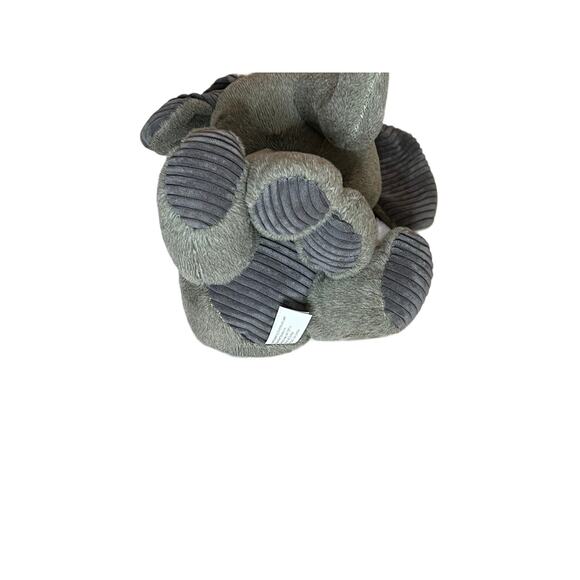 Gray Plush Elephant Stuffed Animal - Humphrey toys nursery decor - Picture 7 of 12